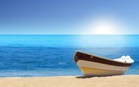 pic for Boat On Beach 